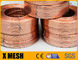 2.25x0.5mm Copper Coated Flat Stitching Wire Electro Galvanized For Carton Machine