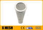 2 Inch 304 Stainless Steel Perforated Metal Mesh Filter / Perforated Cylinder