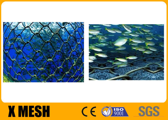 Aquaculture 2mm Woven Wire Mesh 20mm X 20mm Opening