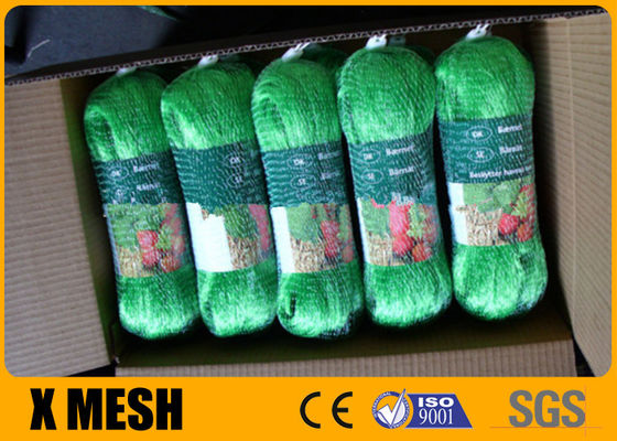 20mm Hole Size Plastic Netting Fence 7g Per Square Meter Green Color For Bird Proof