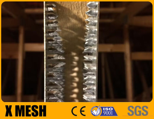 ASTM A 653 Grade 40 Connector Plates used to connect the multiple pieces of a truss