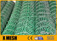Roll Of Green Vinyl Coated Chain Link Fence ASTM F668