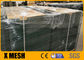 Industrial Wire Mesh Security Fencing 2.5M 2.9M Width Crest Fencing