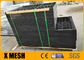 4mm Wire 3m Width Anti Climb Mesh Fence PVC Coated RAL 9005