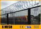 Prison 8Ga Black Powder Coated Fencing EN 10223 High Security