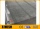 Wire Dia 10mm 65Mn Black Woven Wire Mesh Sheets Powder Coated