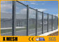 Wire Diameter 4.0mm No Climb Security Fence Height 2.5m Powder Coated Industrial