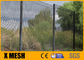 Hot Dip Galvanized Anti Climb Mesh Fence 6000mm Height For High Security Prison Field