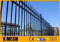 Astm F2589 Standard Decorative Wrought Iron Fence Anti Rust Border Protection