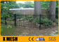 Aluminium Alloy 2.4x2m Security Metal Fencing Maintenance Free Garden Balcony