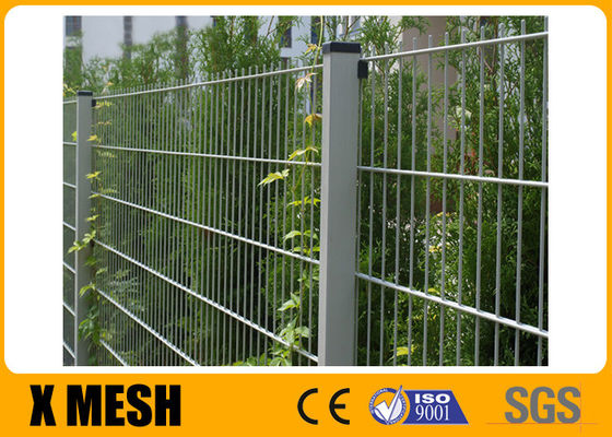 656 Double Wire Mesh Fence Panel No Climb For Garden