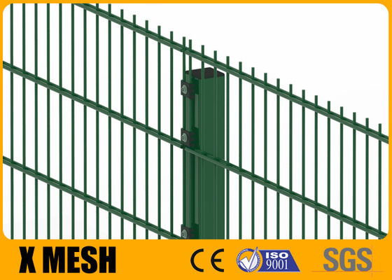 Powder Coated Anti Climb Fence Panels 6mm Welded Wire For Industrial