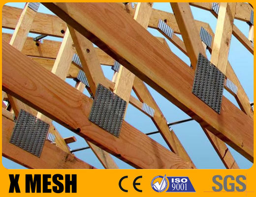1.5 Inch X 5 Inch Truss Gang Nail Plates With ASTM A653 Standard For Wall Panels